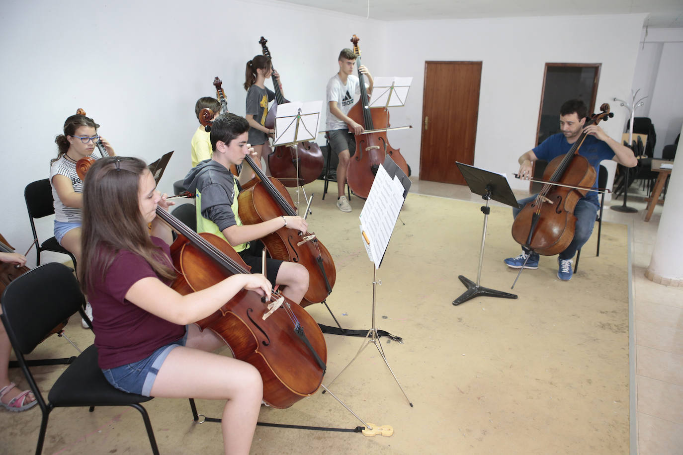 Fotos: La nueva Orquesta de Aspirantes de la Región celebra en Lorca su primer encuentro