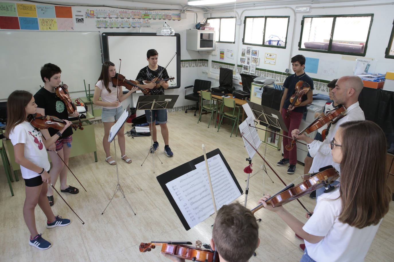 Fotos: La nueva Orquesta de Aspirantes de la Región celebra en Lorca su primer encuentro
