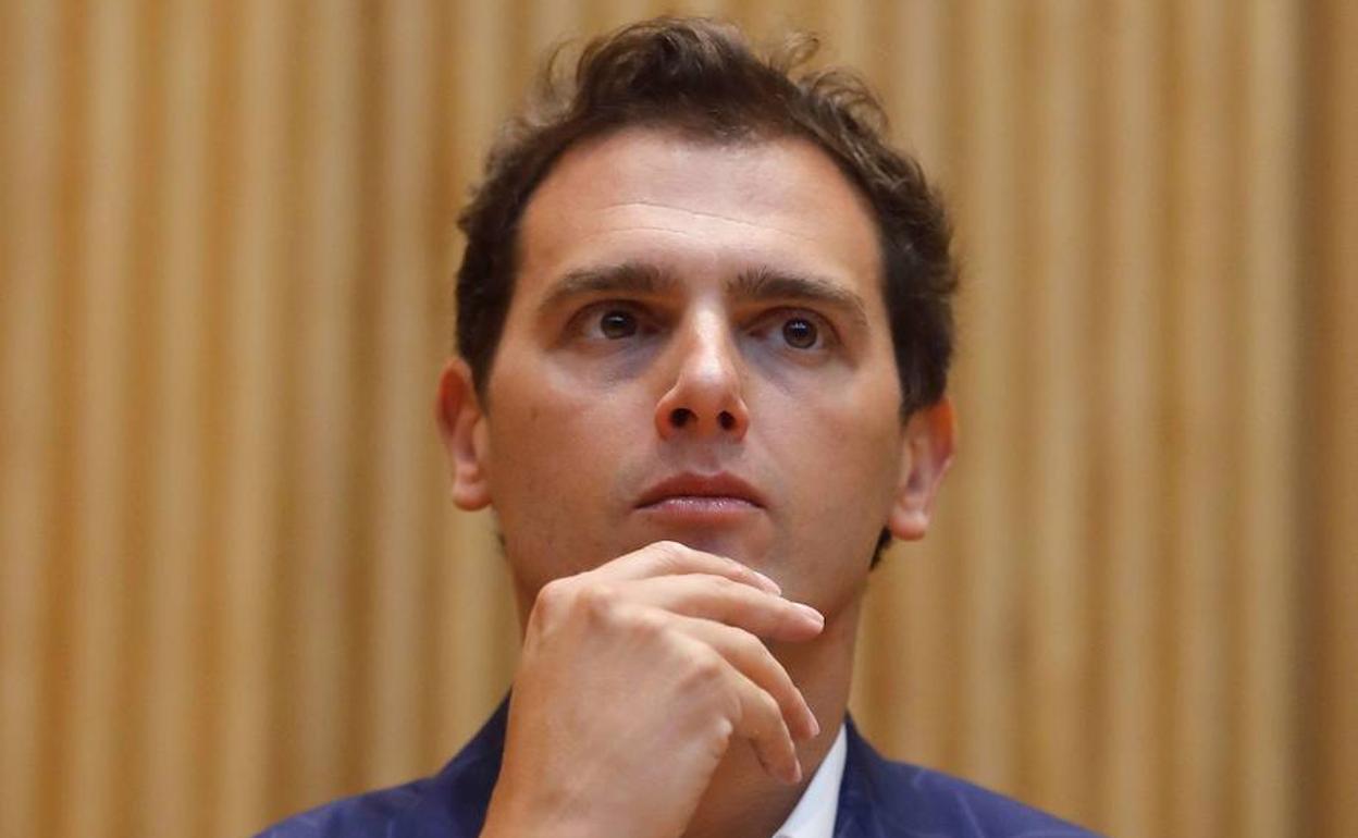 El presidente de Ciudadanos, Albert Rivera, en una imagen de archivo.