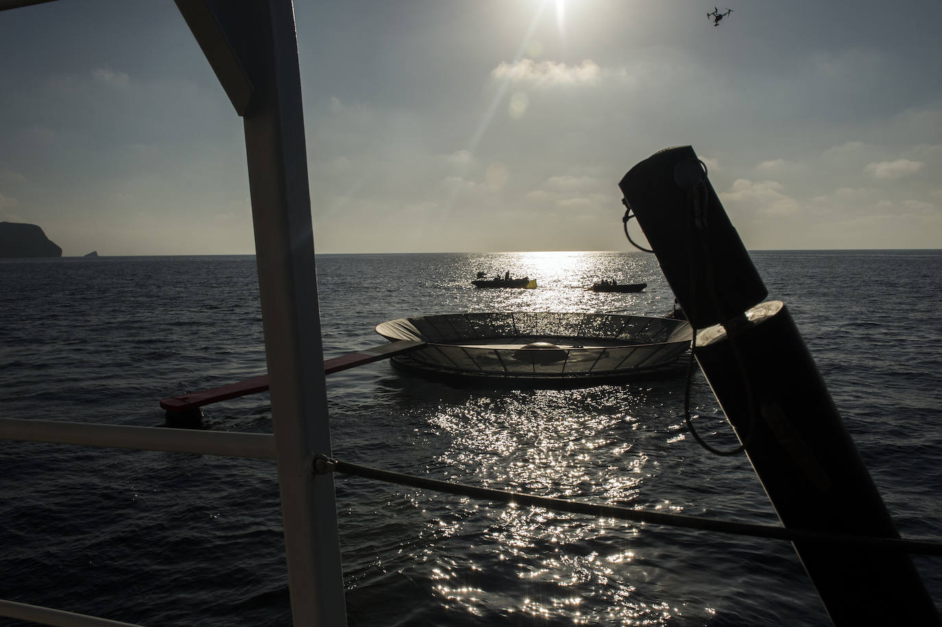 La iniciativa llevada a cabo por Greenpeace alerta sobre el aumento de las temperaturas, especialmente en los océanos, que acumulan gran parte del calor