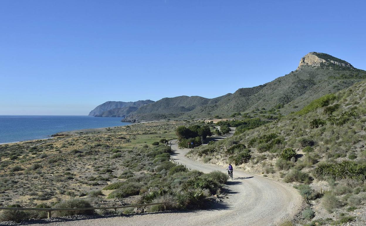 Una foto de archivo del parque regional de Calblanque.