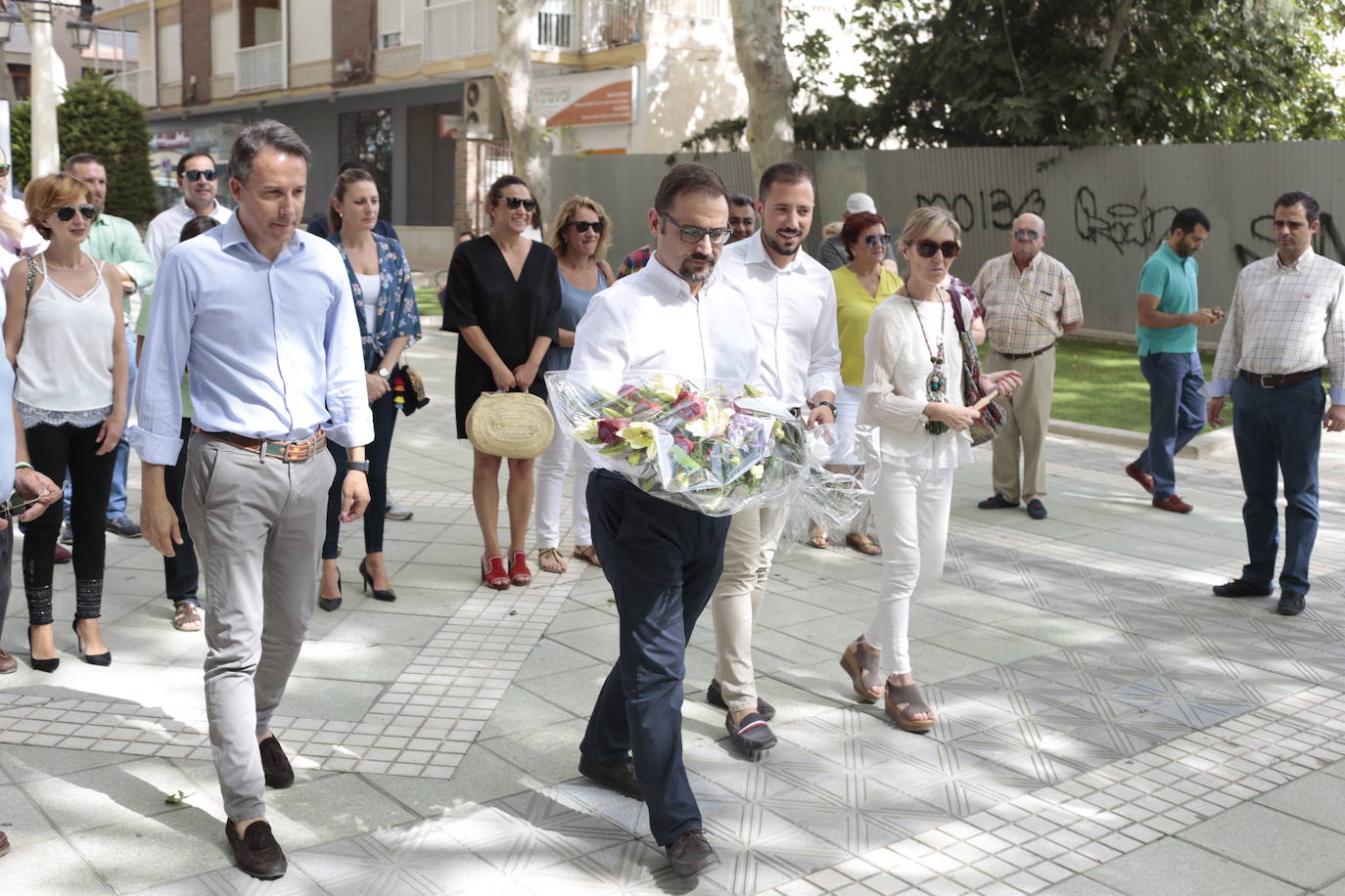 Fotos: Lorca recuerda a Miguel Ángel Blanco