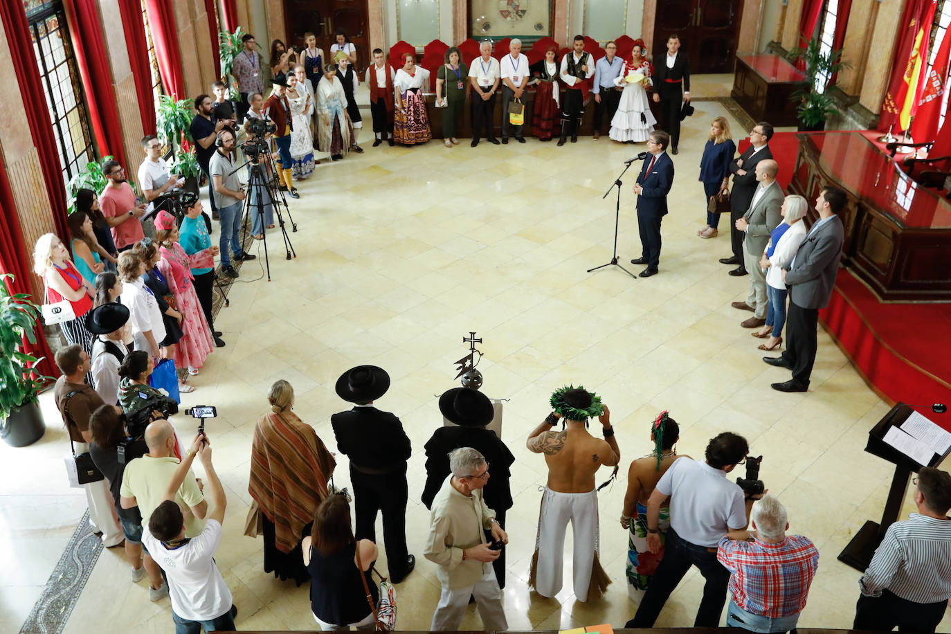 Algunas formaciones musicales vienen desde países como Rusia, Portugal, Chile y Chipre; otras desde diferentes puntos de España, como Córdoba y Zaragoza