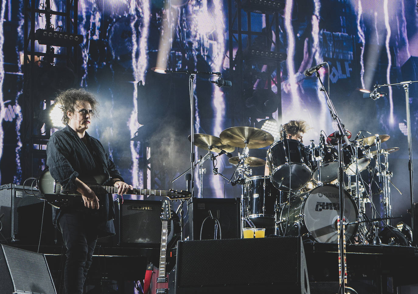 El concierto más mediático y que albergó la mayor concurrencia de público fue el de The Cure, con un Robert Smith en estado de gracia.