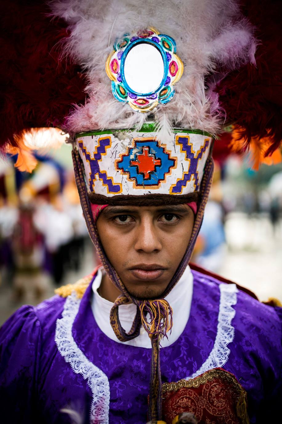 Grupos de danza folclórica se presentan durante las celebraciones de la Guelaguetza, una fiesta tradicional del estado de Oaxaca (México).