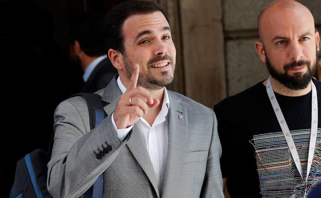 Alberto Garzón. 