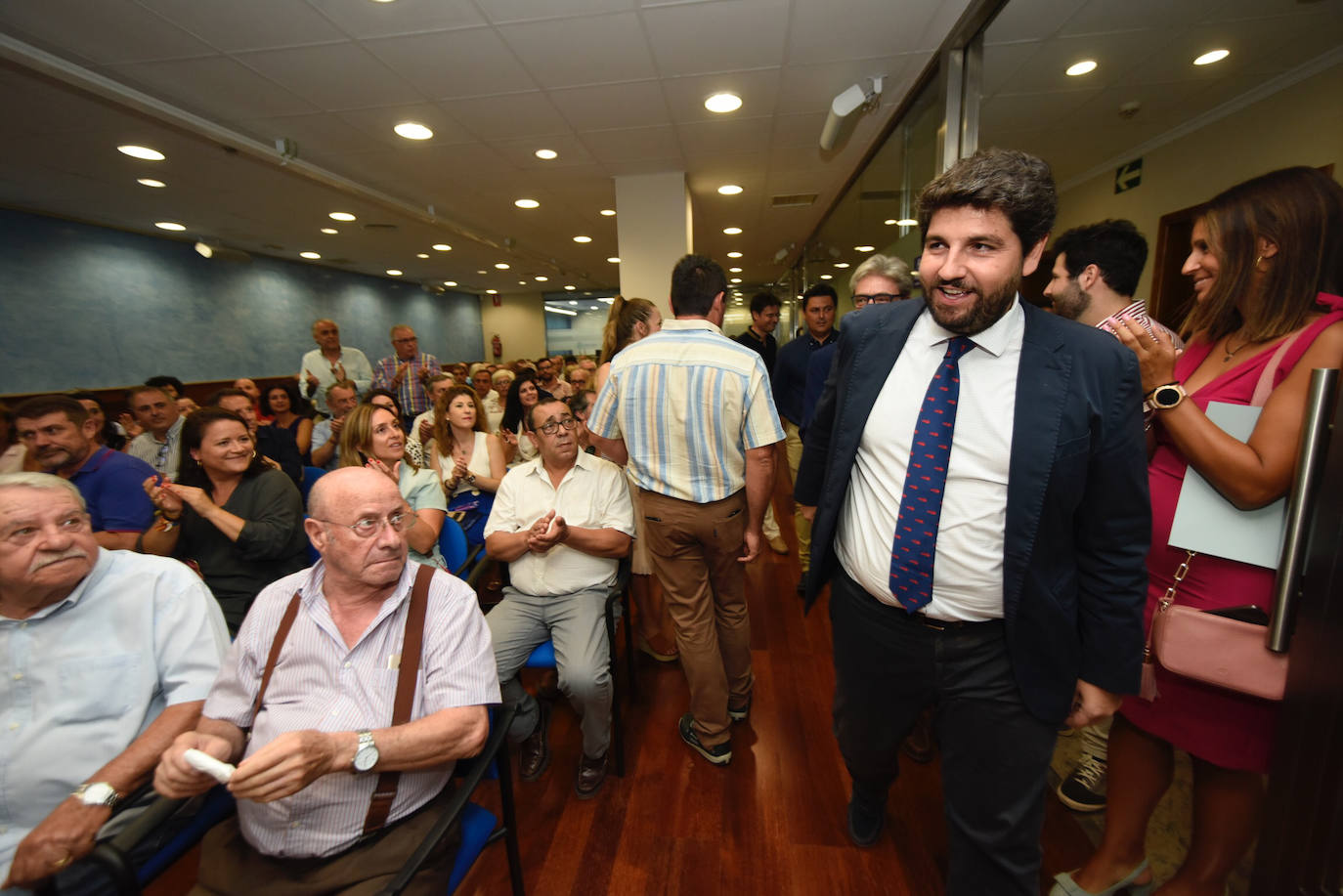 José Miguel Luengo asegura que su partido está «muy satisfecho del desenlace de todo el proceso iniciado tras las elecciones»