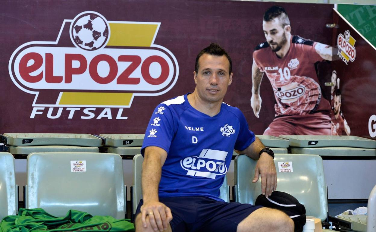 Diego Giustozzi, entrenador de ElPozo Murcia Fútbol Sala, en una fotografía de archivo.