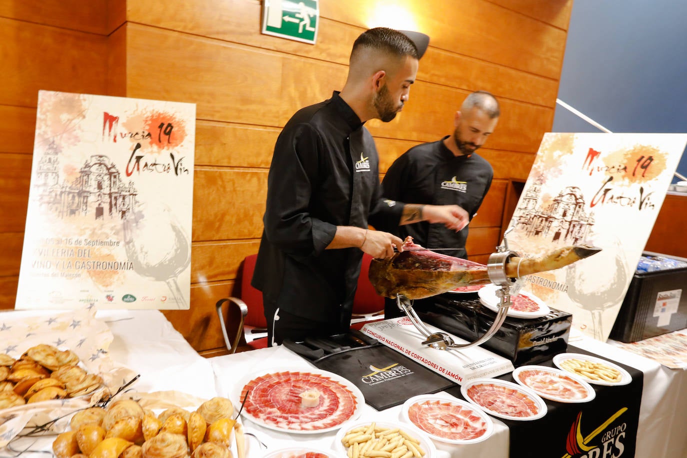 Presentación de la Feria del Vino y la Gastronomía de Murcia 2019, este jueves.