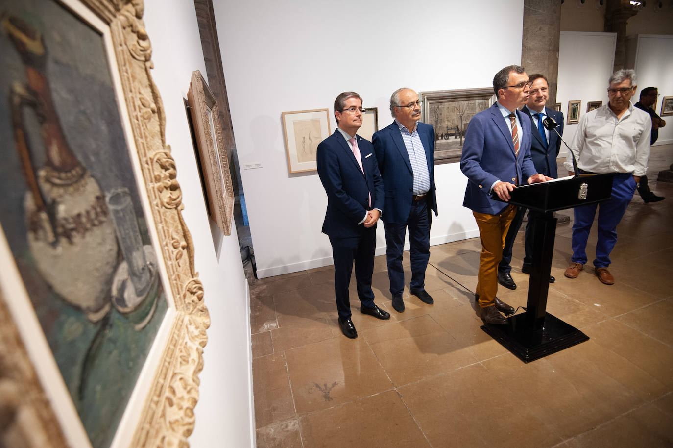 La exposición 'París Vivant. De Montmartre a Momparnasse', que muestra lo que fue la vida parisina y su inmensa ebullición artística entre 1860 y 1960, se podrá visitar hasta el 10 de noviembre en el Palacio Almudí de Murcia