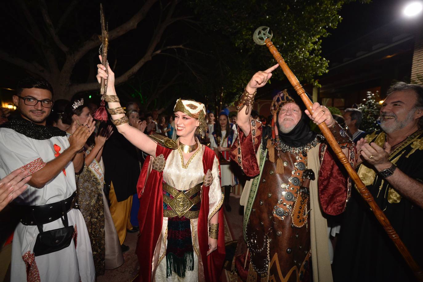 Ambos bandos celebraron una cena este viernes en el Rincon Huertano de Murcia.