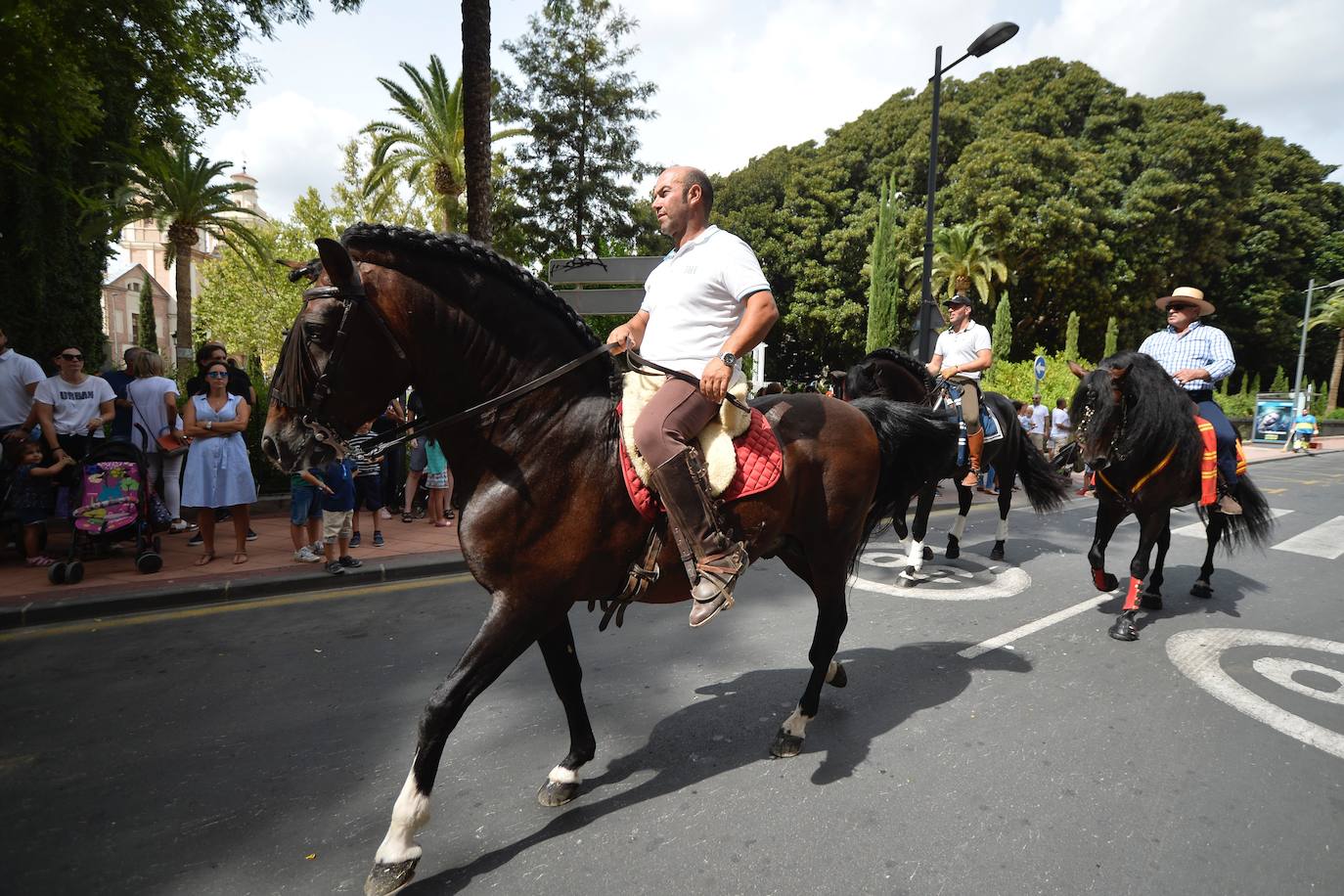 Se han repartido 700 bocadillos, cerveza Estrella de Levante y patatas 'Acho' entre el público asistente.
