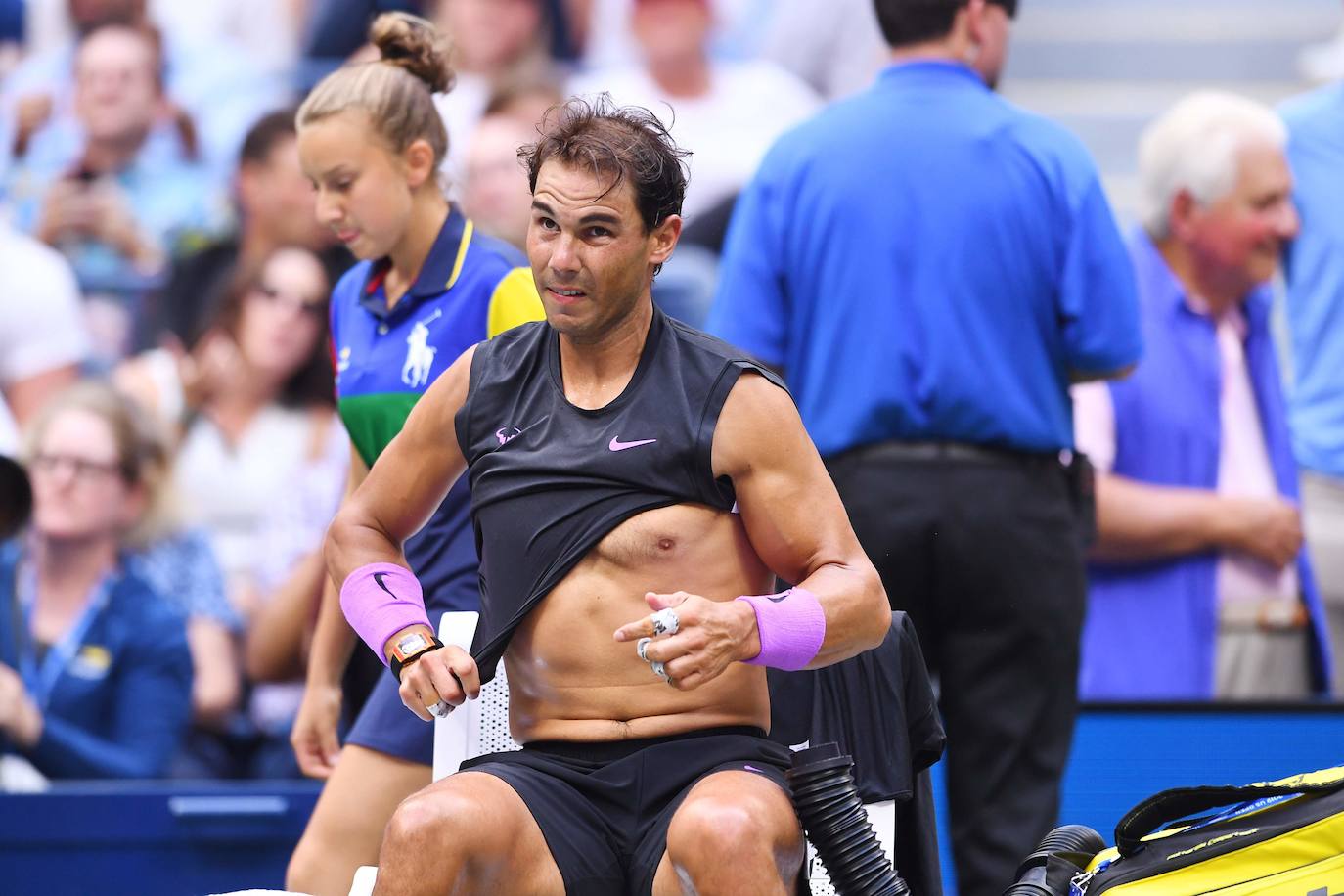 Rafael Nadal y Daniil Medvedev se midieron por el título masculino del US Open en el USTA Billie Jean King National Tennis Center de Nueva York