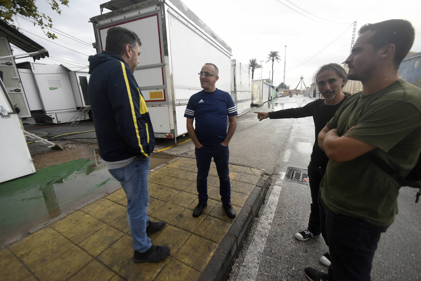 Ocho vías permanecen cortadas en pedanías de Lobosillo, Avileses, Cabezo de Torres y Torreagüera y en los barrios de Espinardo y Churra