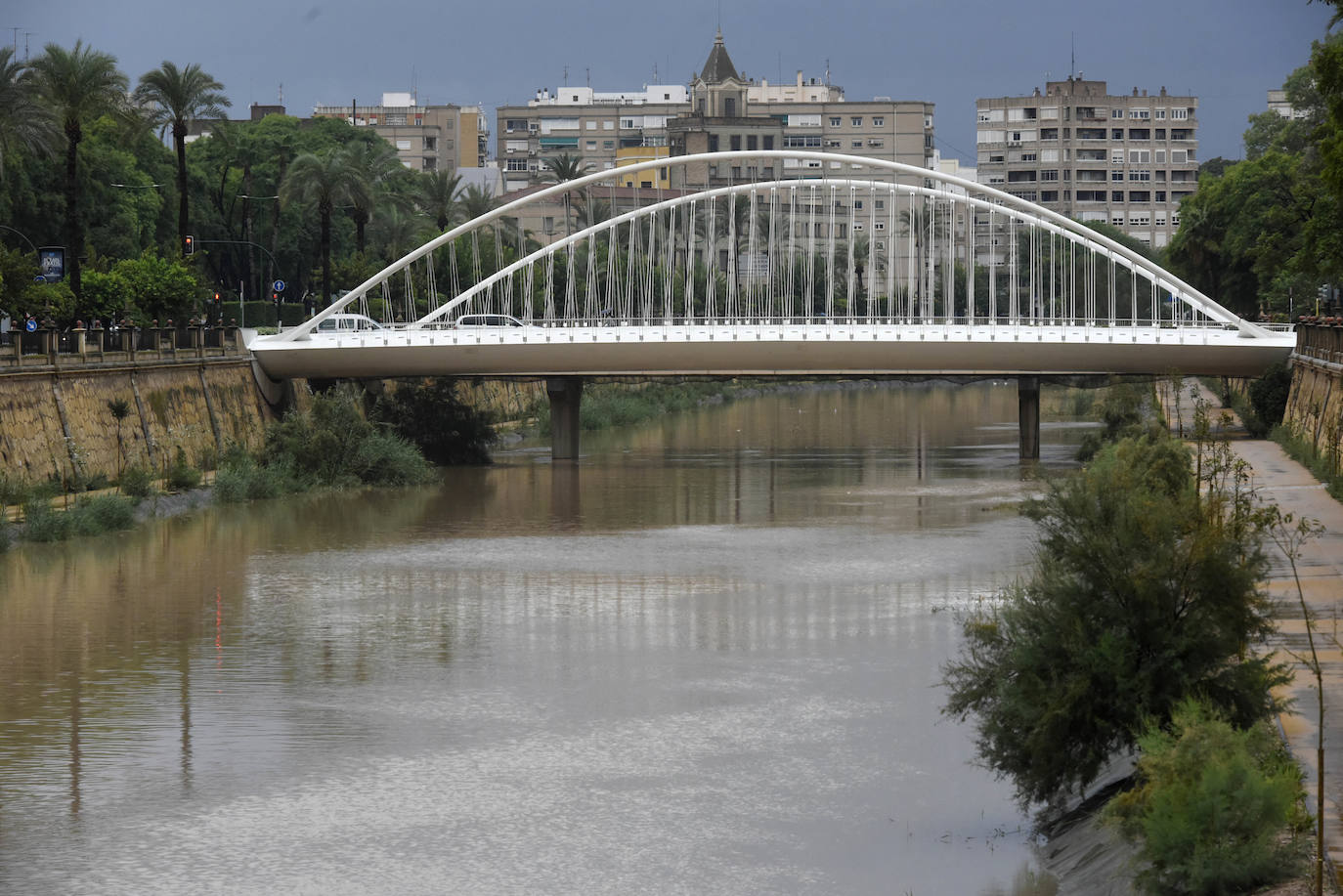 Ocho vías permanecen cortadas en pedanías de Lobosillo, Avileses, Cabezo de Torres y Torreagüera y en los barrios de Espinardo y Churra