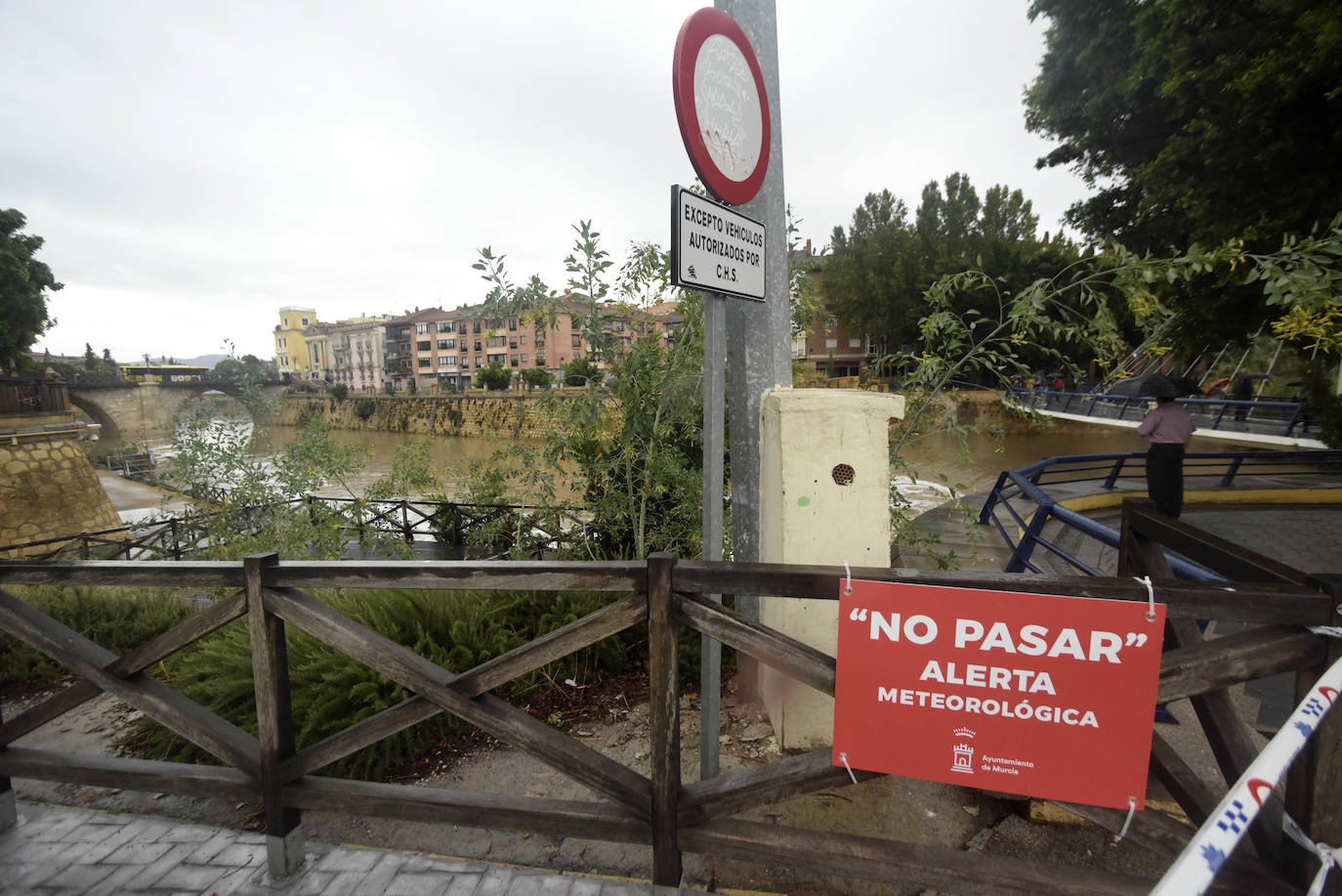 Ocho vías permanecen cortadas en pedanías de Lobosillo, Avileses, Cabezo de Torres y Torreagüera y en los barrios de Espinardo y Churra