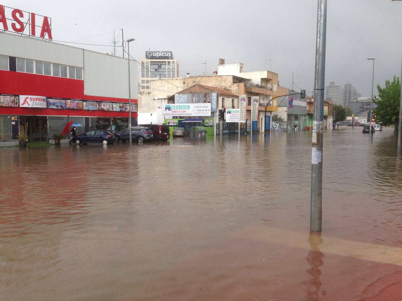 Consecuencias de la gota fría en Cobatillas