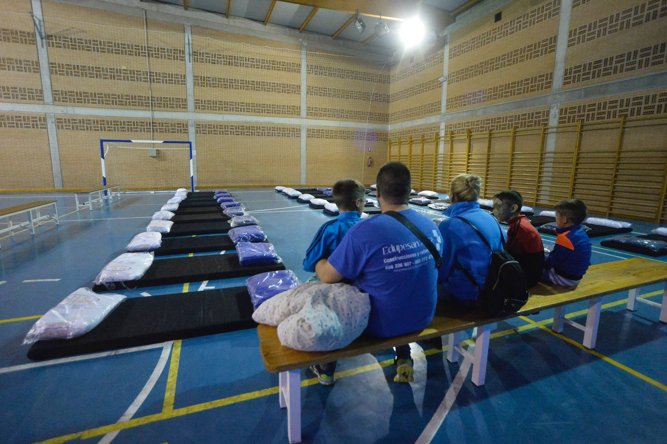 Los vecinos de estas pedanías murcianas han dormido en albergues habilitados como prevención ante posibles inundaciones. 