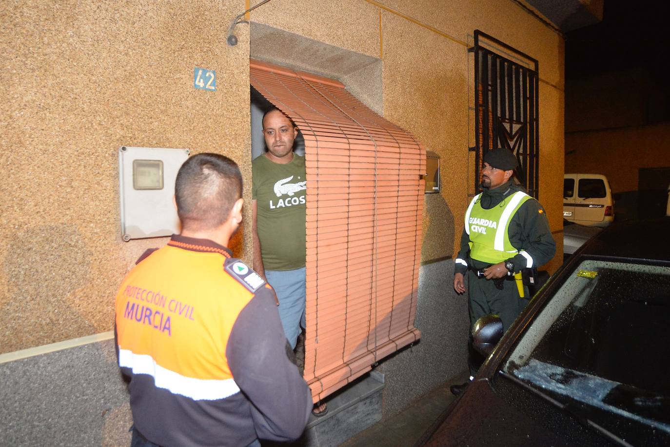Los vecinos de estas pedanías murcianas han dormido en albergues habilitados como prevención ante posibles inundaciones. 