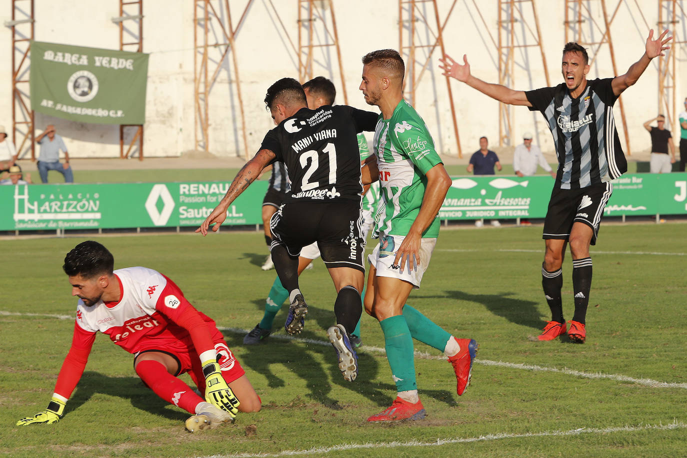 Un golazo de Manu Viana da la victoria a los de Munúa en Sanlúcar de Barrameda