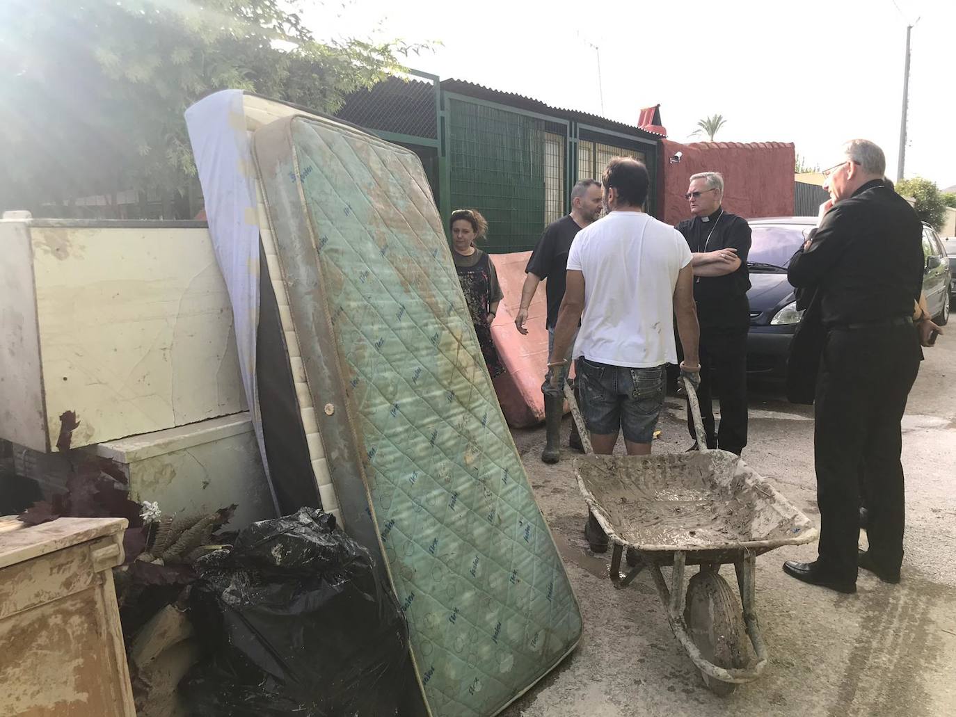 José Manuel Lorca Planes recorrió Archena, Santomera y El Raal. El miércoles, junto a su Consejo Episcopal, acudirá a Torre Pacheco y Los Alcázares