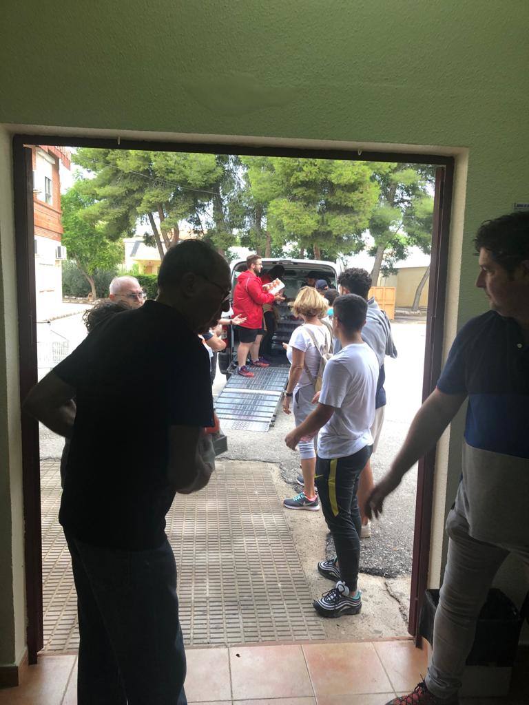 José Manuel Lorca Planes recorrió Archena, Santomera y El Raal. El miércoles, junto a su Consejo Episcopal, acudirá a Torre Pacheco y Los Alcázares