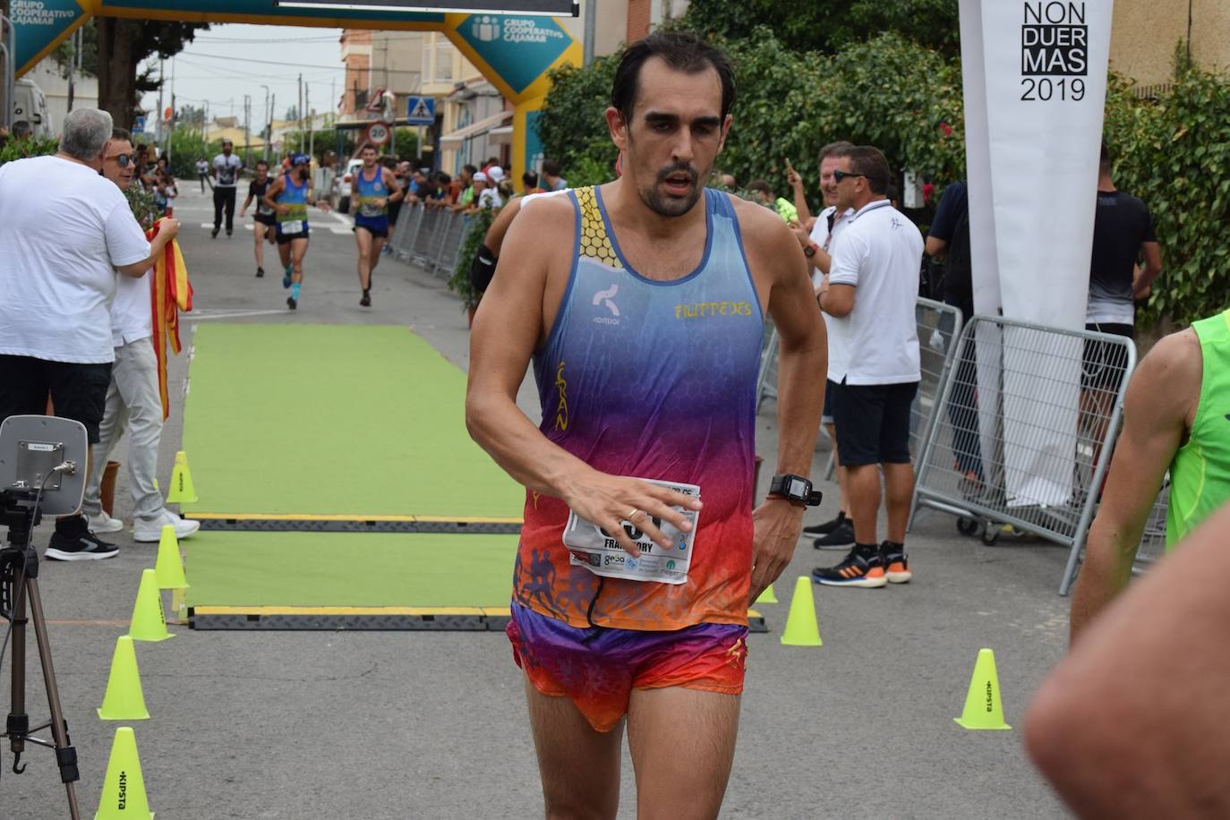 El atleta del Grupo Alcaraz se lleva la XXVII Carrera Popular de la pedanía murciana con un tiempo de 36:06 minutos, por los 43:42 para la corredora del Bathco Running Team