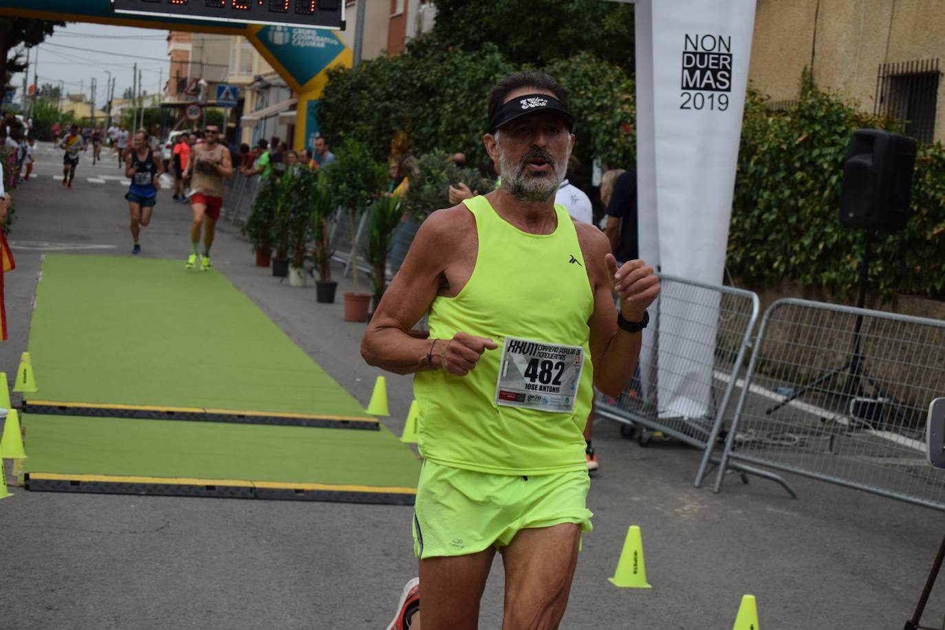 El atleta del Grupo Alcaraz se lleva la XXVII Carrera Popular de la pedanía murciana con un tiempo de 36:06 minutos, por los 43:42 para la corredora del Bathco Running Team