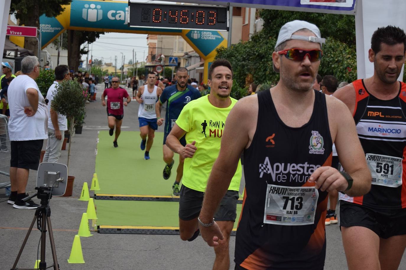 El atleta del Grupo Alcaraz se lleva la XXVII Carrera Popular de la pedanía murciana con un tiempo de 36:06 minutos, por los 43:42 para la corredora del Bathco Running Team