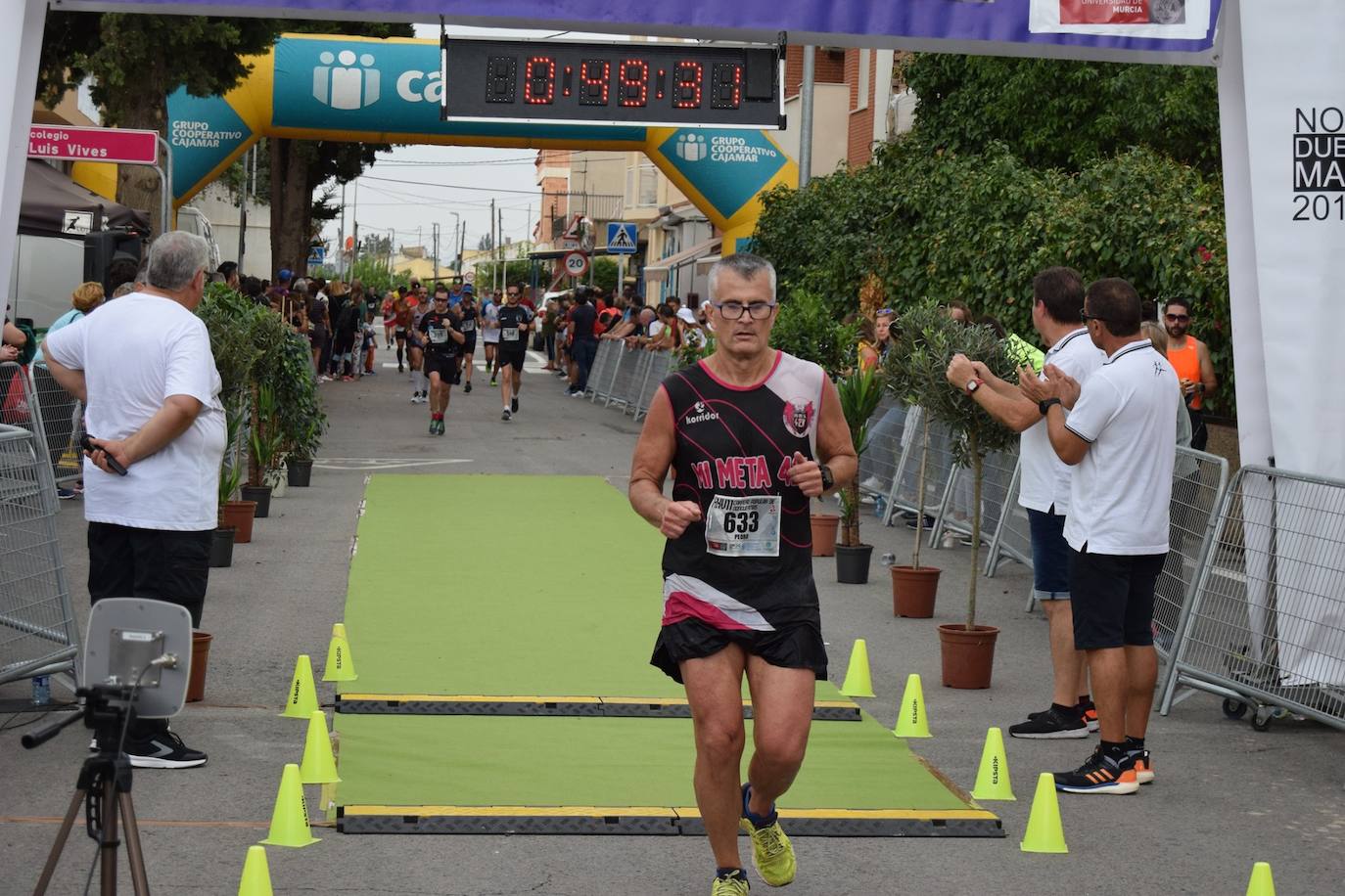 El atleta del Grupo Alcaraz se lleva la XXVII Carrera Popular de la pedanía murciana con un tiempo de 36:06 minutos, por los 43:42 para la corredora del Bathco Running Team