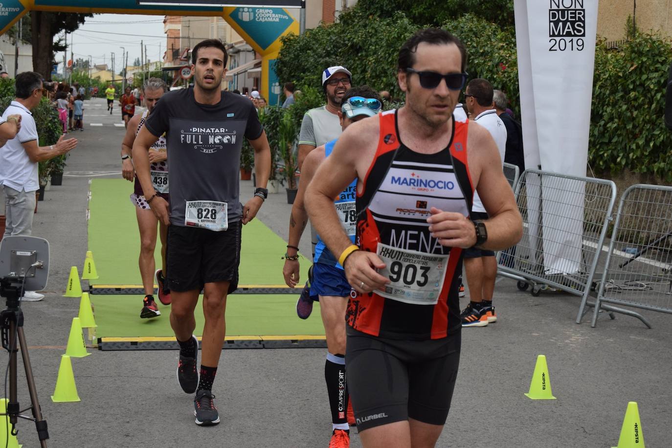 El atleta del Grupo Alcaraz se lleva la XXVII Carrera Popular de la pedanía murciana con un tiempo de 36:06 minutos, por los 43:42 para la corredora del Bathco Running Team