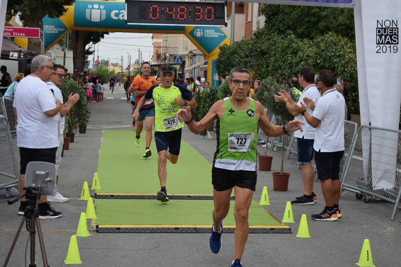 El atleta del Grupo Alcaraz se lleva la XXVII Carrera Popular de la pedanía murciana con un tiempo de 36:06 minutos, por los 43:42 para la corredora del Bathco Running Team