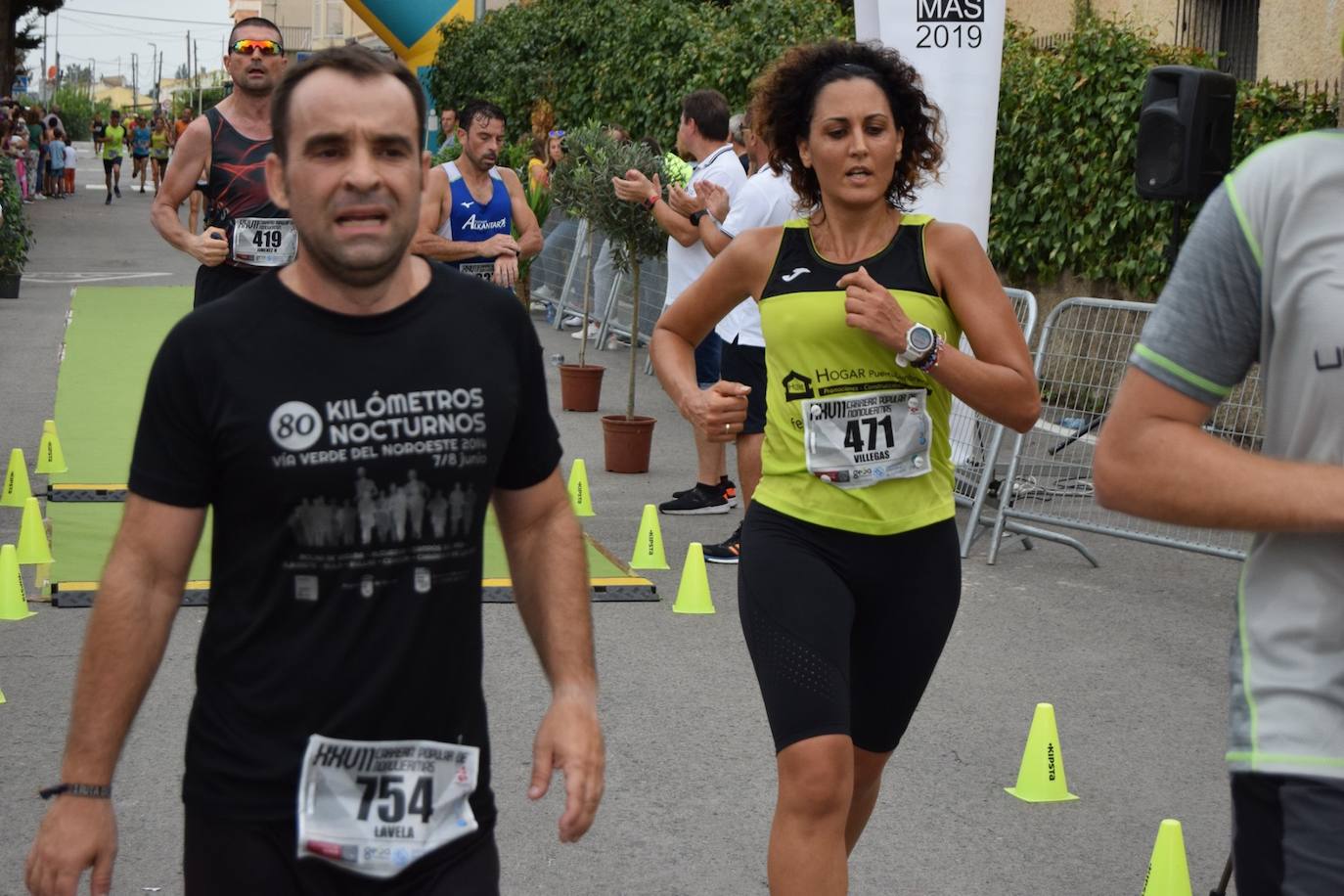 El atleta del Grupo Alcaraz se lleva la XXVII Carrera Popular de la pedanía murciana con un tiempo de 36:06 minutos, por los 43:42 para la corredora del Bathco Running Team