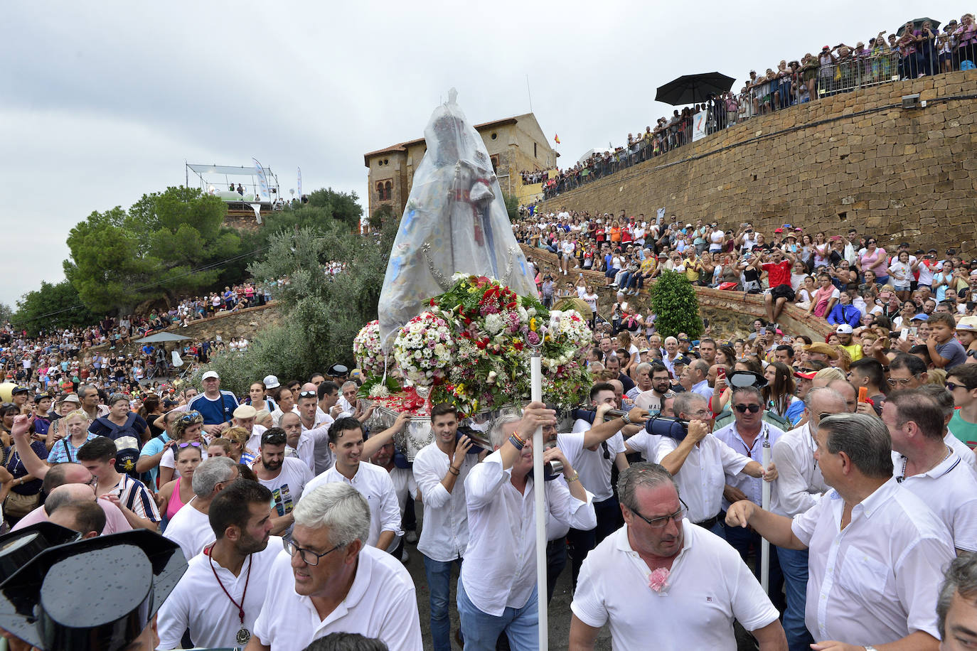 Fotos: El recorrido de la Morenica, en imágenes