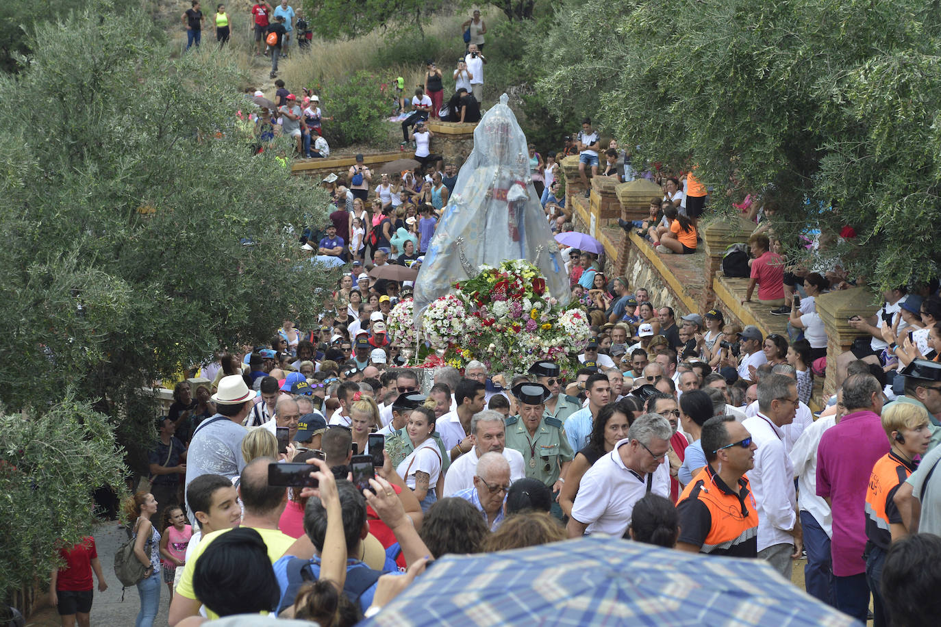 Fotos: El recorrido de la Morenica, en imágenes