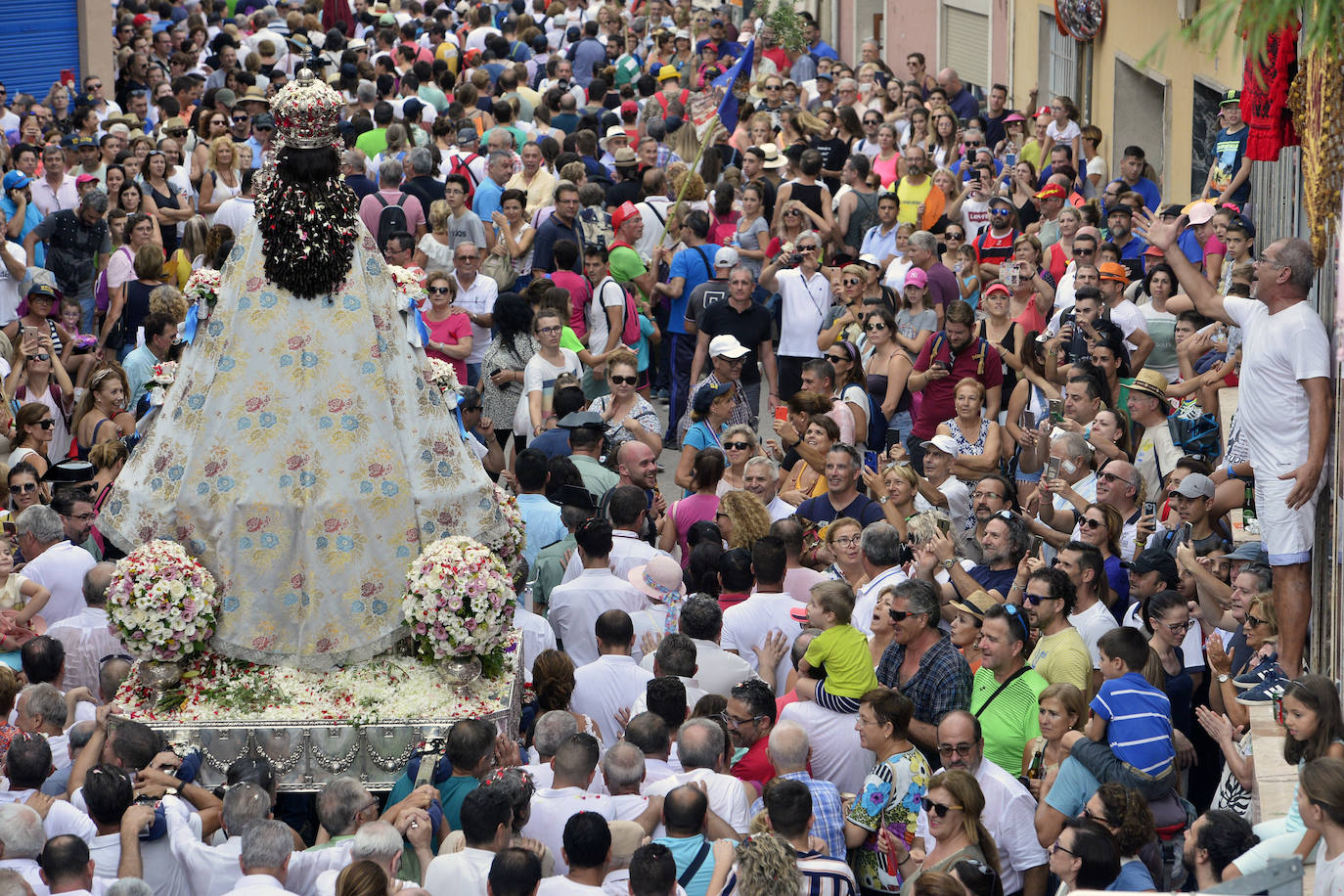 Fotos: El recorrido de la Morenica, en imágenes