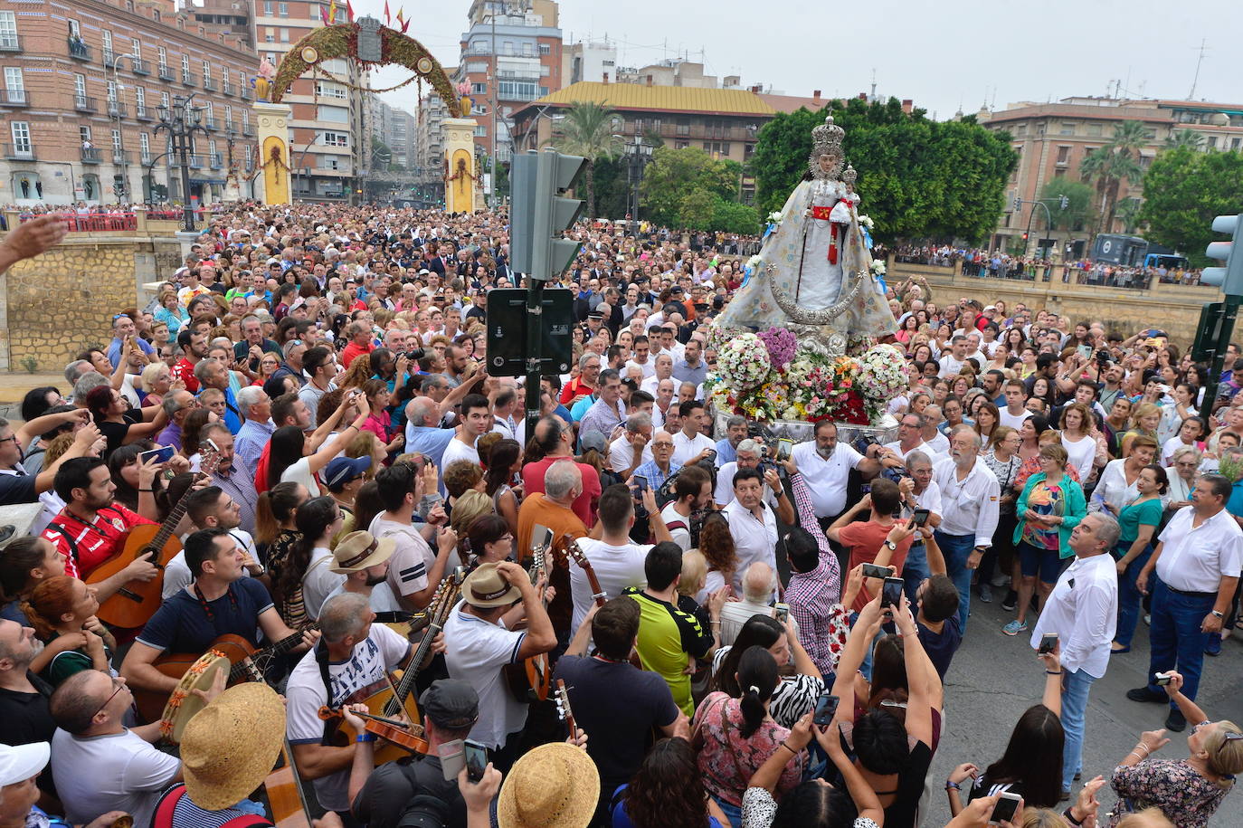 Fotos: El recorrido de la Morenica, en imágenes