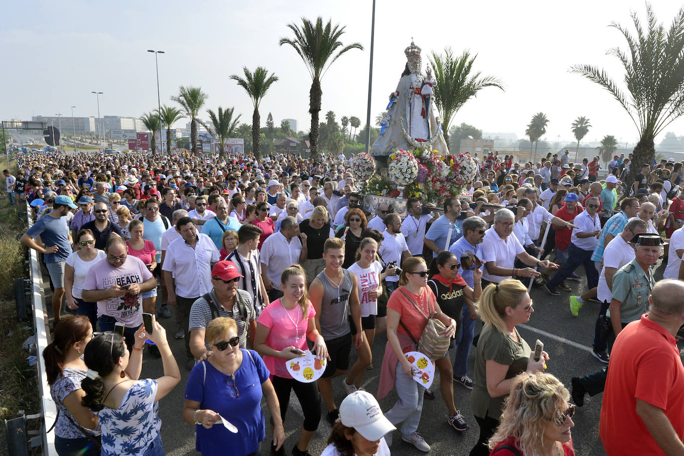 Fotos: El recorrido de la Morenica, en imágenes