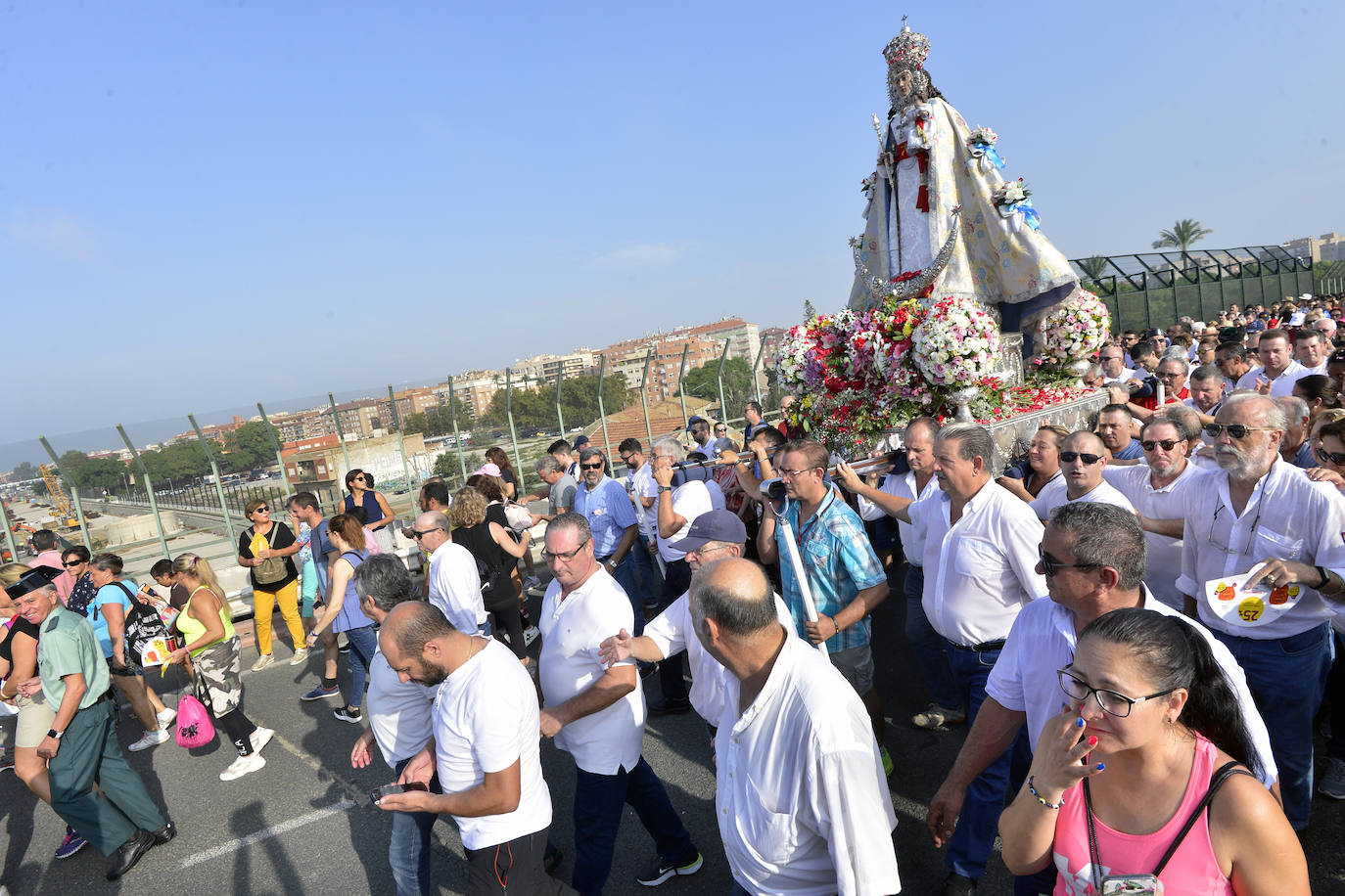 Fotos: El recorrido de la Morenica, en imágenes