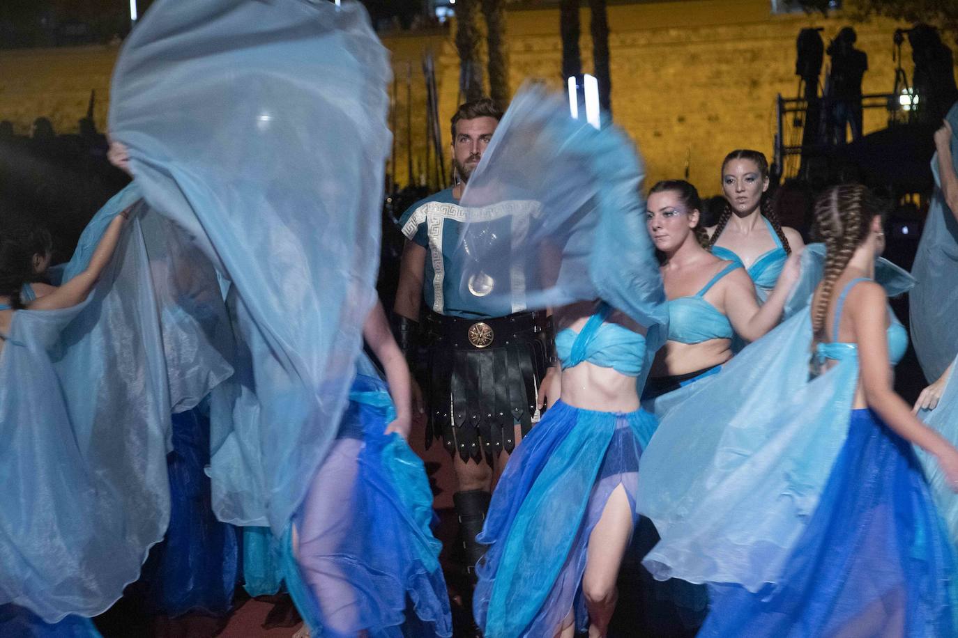 La participación de más de 500 actores aumentó la espectacularidad del acto, ante 1.500 asistentes.