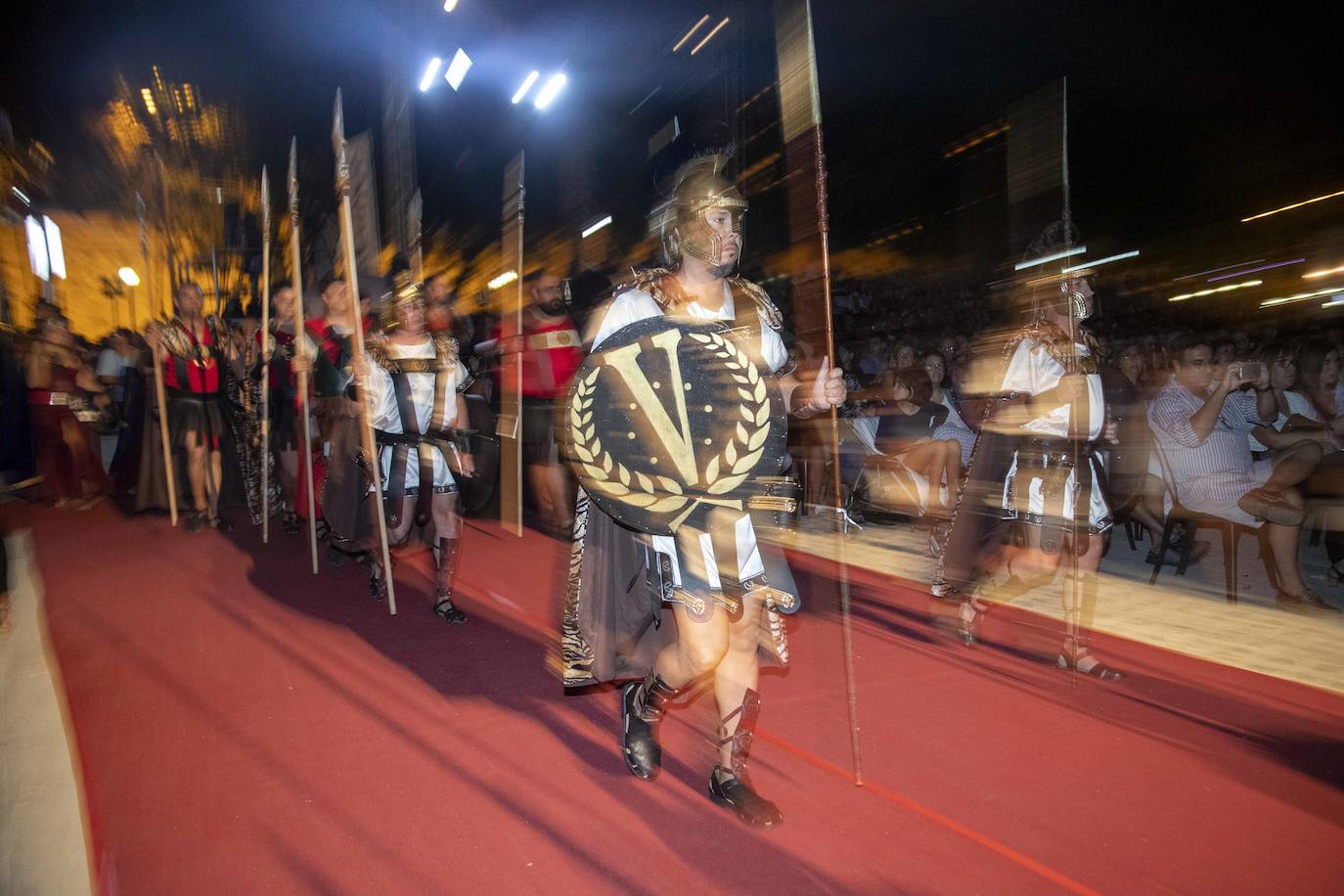 La participación de más de 500 actores aumentó la espectacularidad del acto, ante 1.500 asistentes.