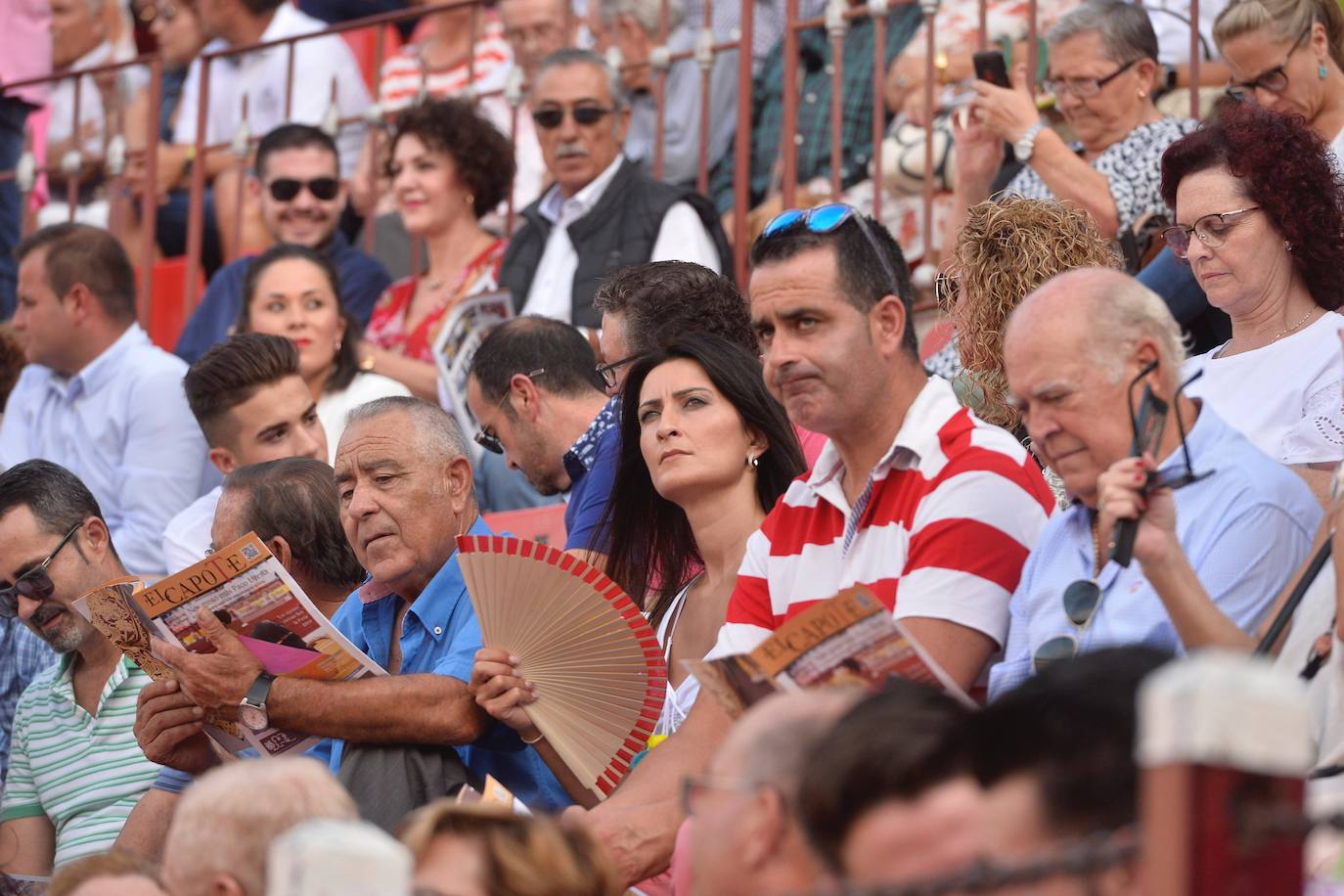 Fotos: Corrida de rejones de la Feria Taurina de Murcia 2019