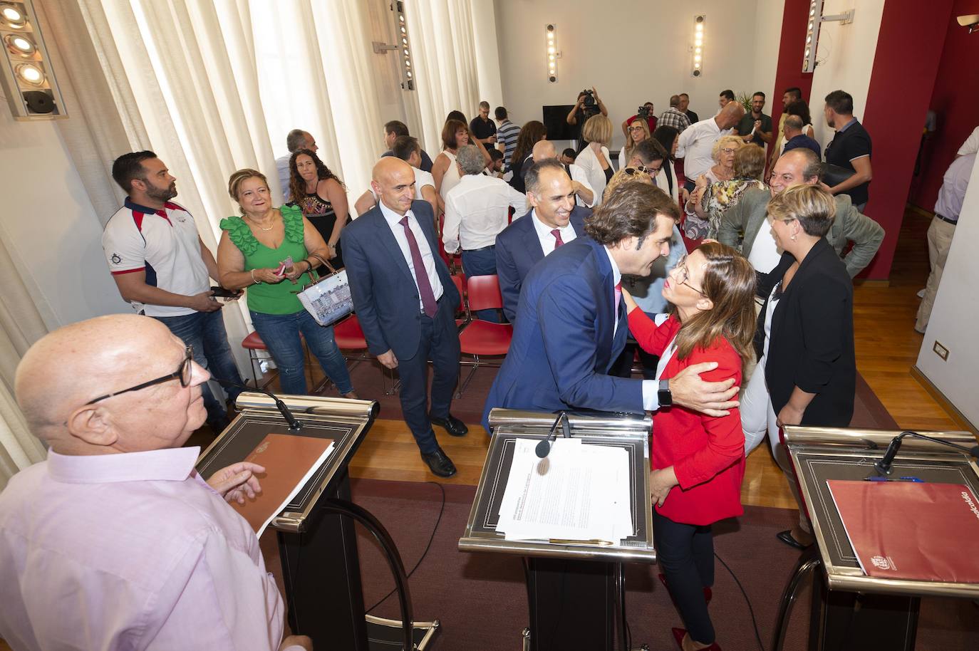 Los tres partidos que lideran el Ayuntamiento de Cartagena presentaron su Programa de Gobierno.