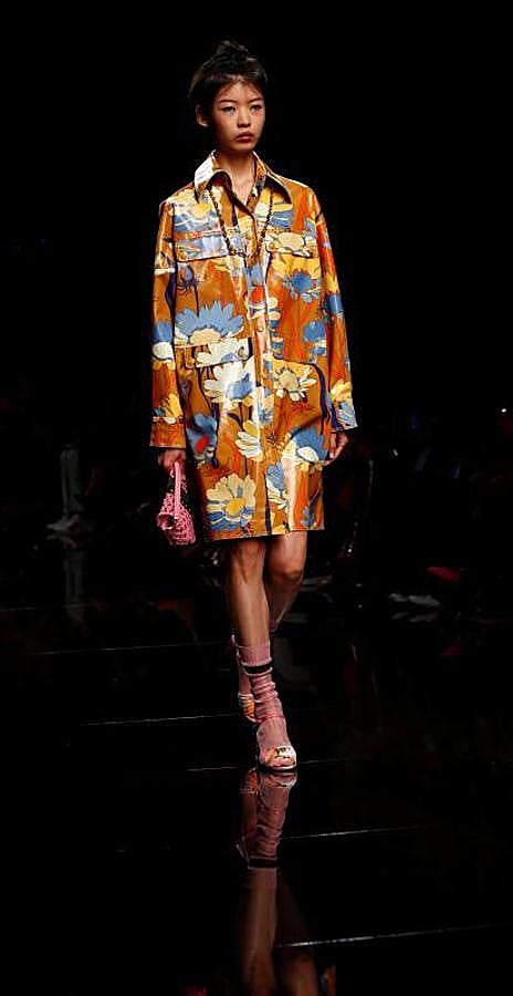 La marca Fendi durante su desfile de Primavera/Verano 2020 en la Milán Fashion Week