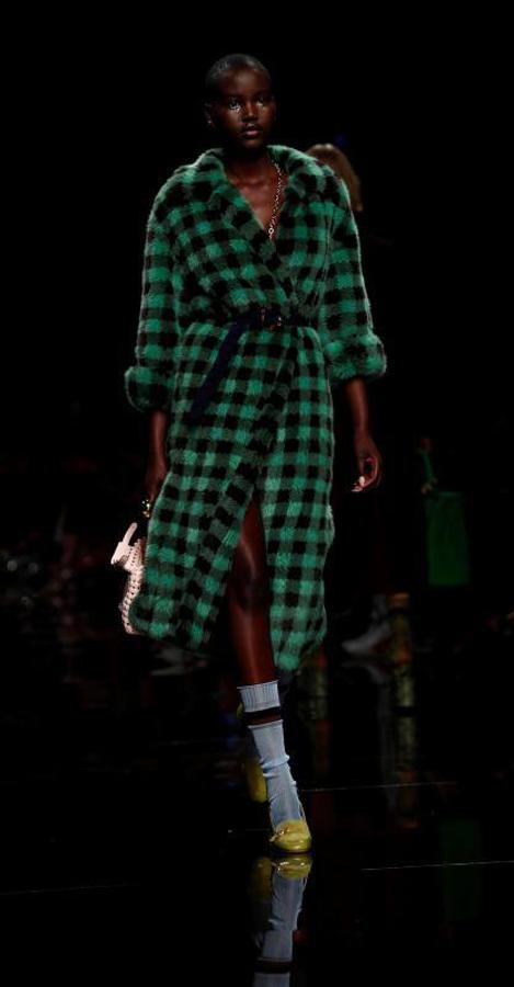 La marca Fendi durante su desfile de Primavera/Verano 2020 en la Milán Fashion Week