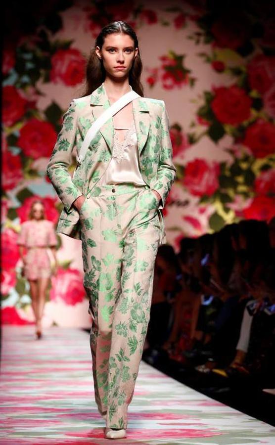 La marca Blumarine durante su desfile de Primavera/Verano 2020 en la Milán Fashion Week