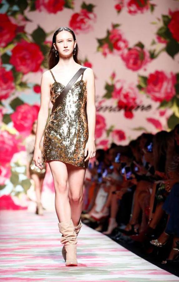 La marca Blumarine durante su desfile de Primavera/Verano 2020 en la Milán Fashion Week