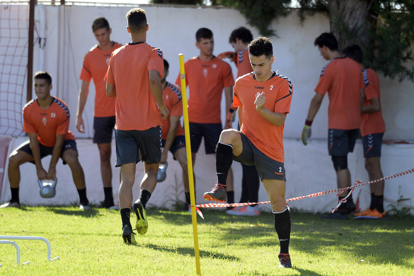 Fotos: El Real Murcia entrena en Cobatillas