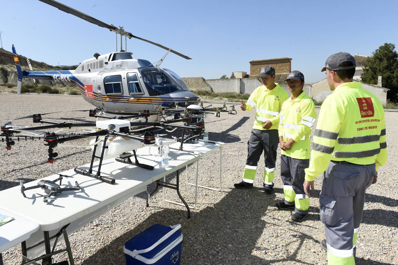 Según José Ballesta, «El Raal, Alquerías y Zeneta, así como el entorno del Segura y el Reguerón, están siendo las principales zonas de actuación»