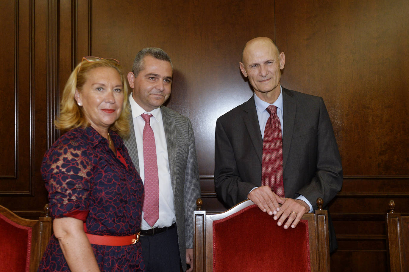 Juan Carlos Izpisua, catedrático extraordinario de Biología del Desarrollo de la Universidad Católica, presentó el proyecto 'Colaboración UCAM-Primafrio: un ejemplo de mecenazgo científico', en el campus de Los Jerónimos. 